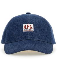 A.P.C. - A. P.C. Cappello Da Baseball "Charlie Carpenter" - Lyst
