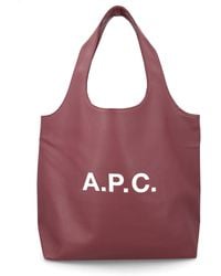 A.P.C. - "Ninon" Tote Bag - Lyst