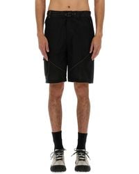 and wander - Nylon Bermuda Shorts - Lyst