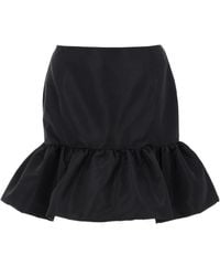 Nina Ricci - Mini "Peplum" Skirt - Lyst