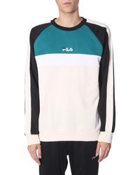 Fila - Crew Neck Sweatshirt - Lyst