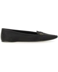 Saint Laurent - Crepe Satin "Poppy" Ballerina - Lyst