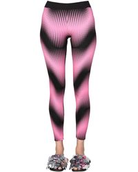 Rabanne - leggings With Logo Band - Lyst