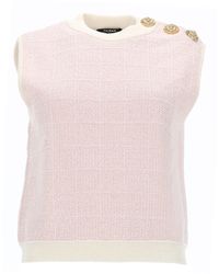 Balmain - Top Mujer - Lyst