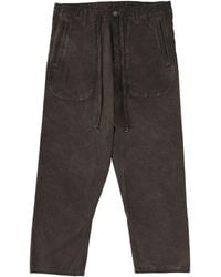Uma Wang - Overdyed Denim Drawstring Pants - Lyst