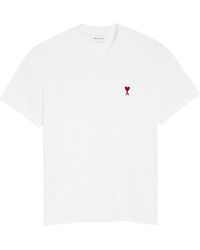 Ami Paris - T-Shirt With Logo - Lyst