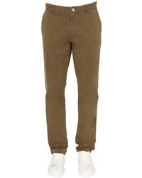 Woolrich - Pantaloni uomo altri materiali - Lyst
