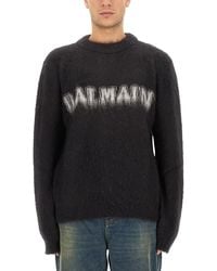 Balmain - Retro Logo Pullover - Lyst