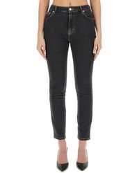 Moschino - Skinny Fit Jeans - Lyst