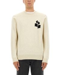 Isabel Marant - Jersey With Logo - Lyst