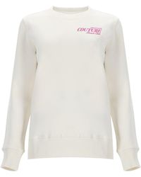 Versace Jeans Couture - Felpa Con Stampa - Lyst