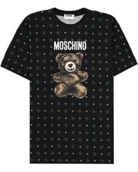 Moschino - Graphic Crew Neck T-Shirt - Lyst