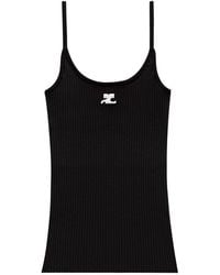 Courreges - "Reedition" Knit Tank Top - Lyst