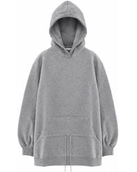 T By Alexander Wang - Mini Dress With Hood - Lyst
