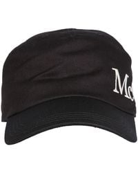 McQueen - Oversize Cap Cotton - Lyst