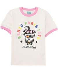 KENZO - T-Shirt "Bubble Tiger" - Lyst