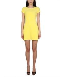 DSquared² - Slim Fit Mini Dress With Gyro Necklace Detail - Lyst
