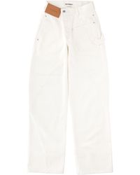 JW Anderson - Wide-Leg Carpenter Pants - Lyst