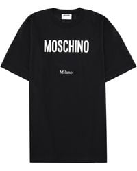 Moschino - Crew Neck T-Shirt - Lyst