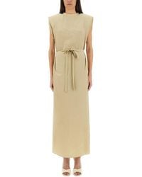 Alysi - "Peach Touch" Long Dress - Lyst