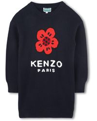 KENZO - Dress With Logo - Lyst