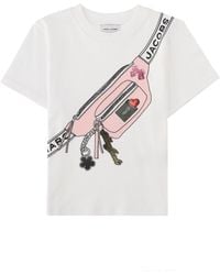 Marc Jacobs - T-Shirt Con Stampa Marsupio - Lyst