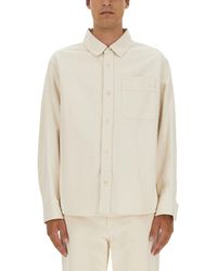 A.P.C. - Camicia Di Denim - Lyst