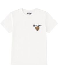 Moschino - T-Shirt Con Stampa Teddy Bear - Lyst