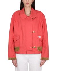 Fay - Cotton Shirt Jacket - Lyst