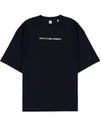 Aspesi - Graphic Crew Neck T-Shirt - Lyst