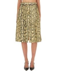 Dries Van Noten - Skirt With Animal Pattern - Lyst