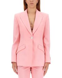 Versace - Single Breasted Medusa Jacket - Lyst