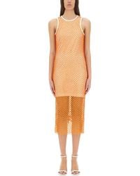 Moschino - Mesh And Sequin Dress - Lyst