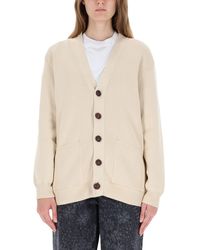 Golden Goose - Knit Cardigan With Button-Down Front - Lyst