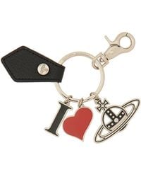 Vivienne Westwood - Vivienne Westwood I Love Orb Keychain - Lyst