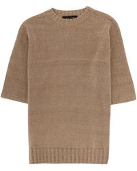 Fabiana Filippi - Linen Blend T-Shirt - Lyst