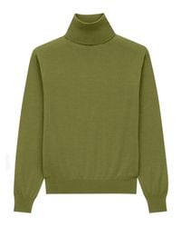 Saint Laurent - Cashmere, Wool And Silk Turtleneck Pullover - Lyst