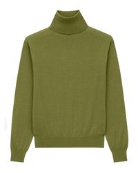 Saint Laurent - Cashmere, Wool And Silk Turtleneck Pullover - Lyst
