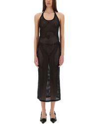 Courreges - Holistic" Long Dress - Lyst