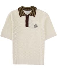 Drole de Monsieur - Polo "Maille A Journé D Miroir" - Lyst