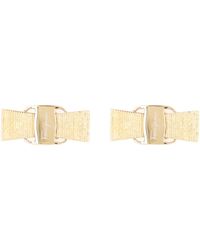 Ferragamo - Vara Bow Earrings - Lyst