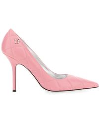 DSquared² - Quilted Leather Pumps - Lyst