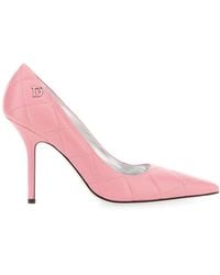 DSquared² - Quilted Leather Pumps - Lyst