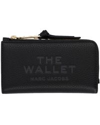 Marc Jacobs - Portafoglio "The Leather Slim Wallet" - Lyst