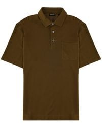 ZEGNA - Regular Fit Polo Shirt - Lyst