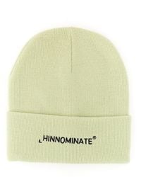 hinnominate - Wool Hat With Logo - Lyst