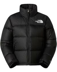 The North Face - Retro Nuptse Cropped Puffer Duvet - Lyst