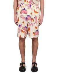 Marni - Playful Print Bermuda Shorts - Lyst