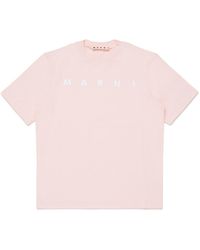 Marni - T Shirt With Logo - Lyst