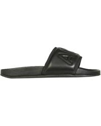 Ambush - Leather Slide Sandals - Lyst